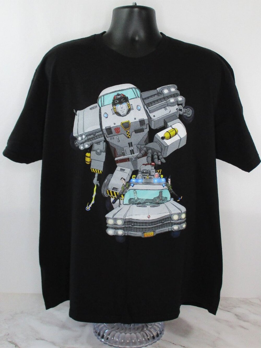 Transformers + Ghostbusters T-Shirt 35th Anniversary Exclusive